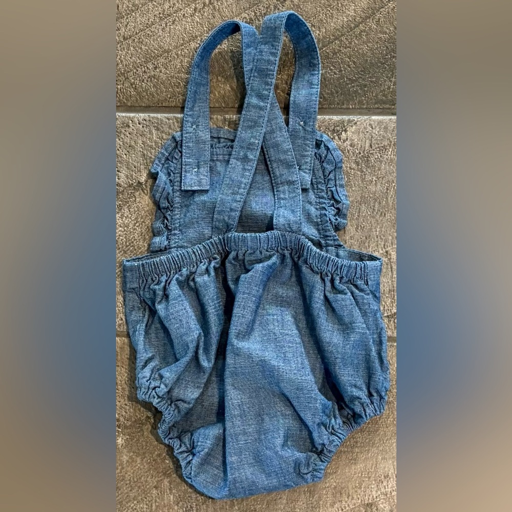 Hope&Henry Organic Ruffle Sunsuit - Picture 5 of 7